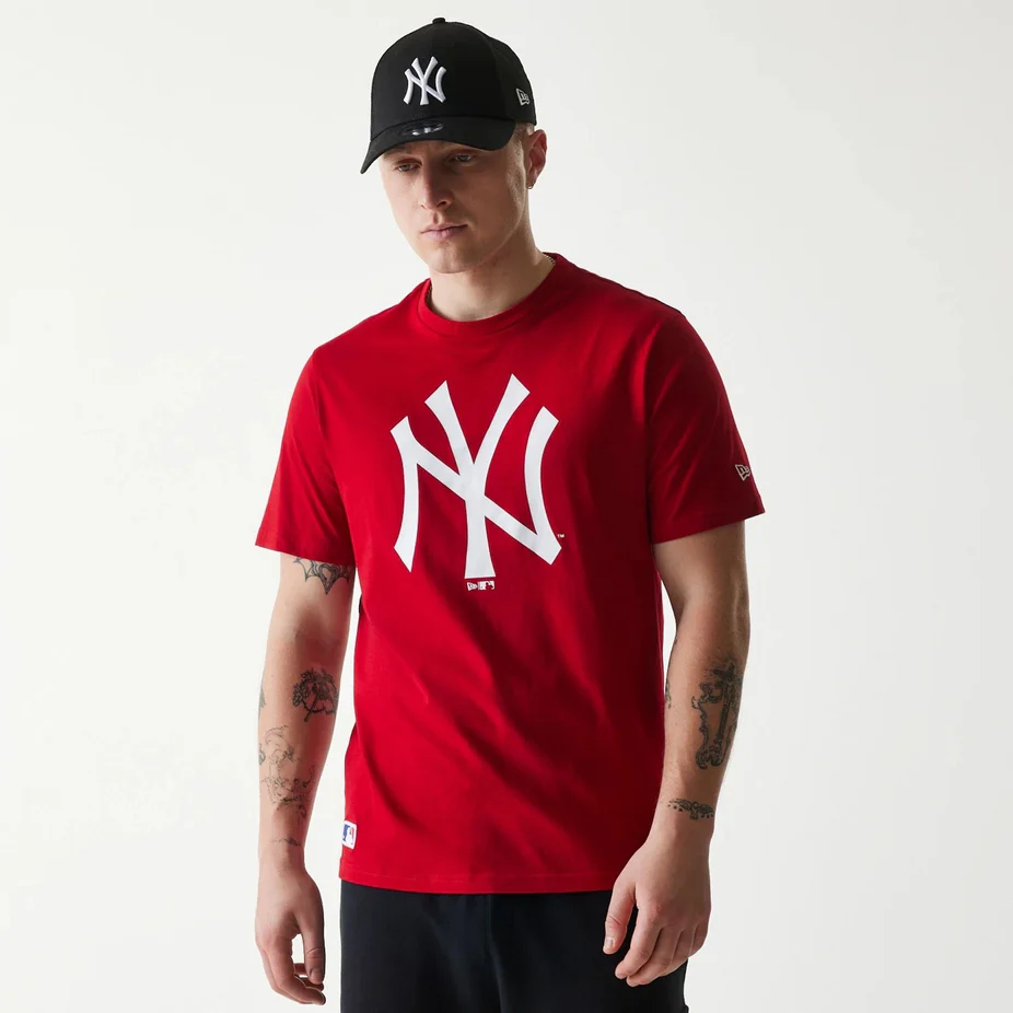 T-shirt Regular New York Yankees MLB Rouge