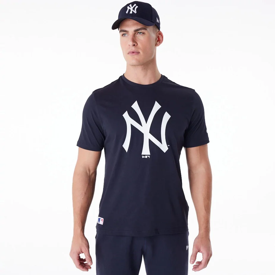 T-shirt Regular New York Yankees MLB Bordeaux