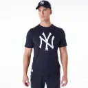 T-shirt Regular New York Yankees MLB Bordeaux