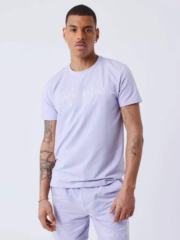 T-shirt basic broderie Essentials PHOW