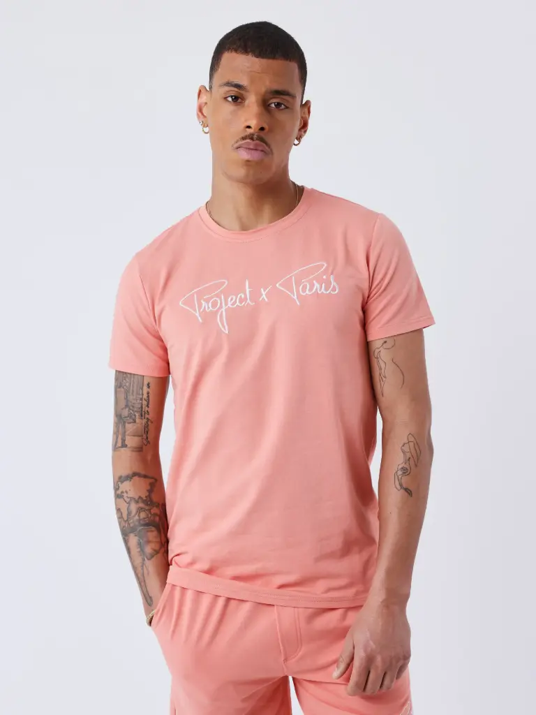 T-shirt Signature Corail - ACOW