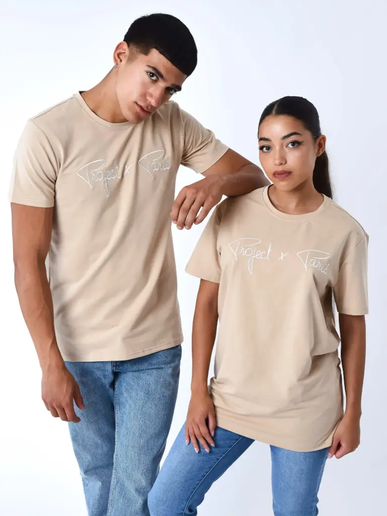 T-shirt Signature Beige - BGOW