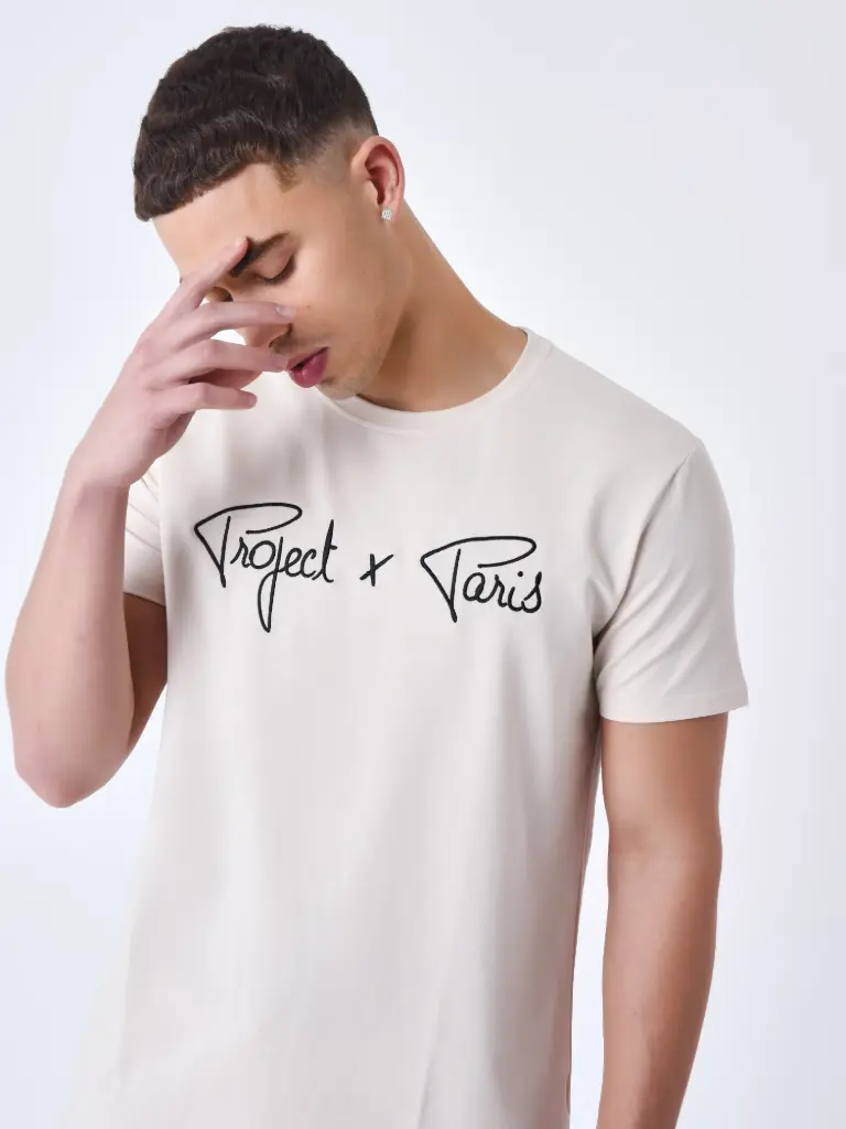 T-shirt basic broderie Essentials IVBK