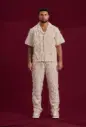 Chemise effet lin 