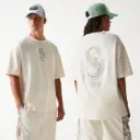 T-shirt Oversize Seattle Mariners MLB Infill Blanc