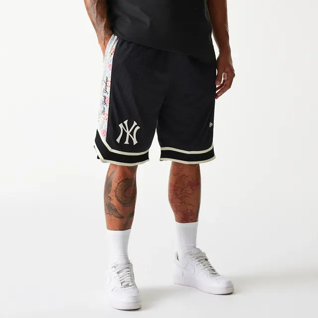 Short en Mesh New York Yankees MLB Infill Noir