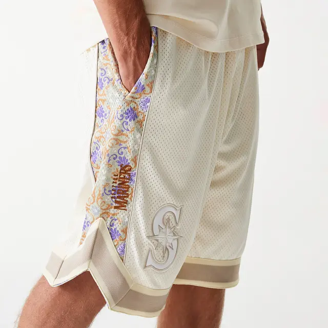 Short en Mesh Seattle Mariners MLB Infill Craie