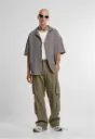Double Cargo Pants Olive