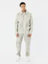 Cargo workwear multi-poches Blanc