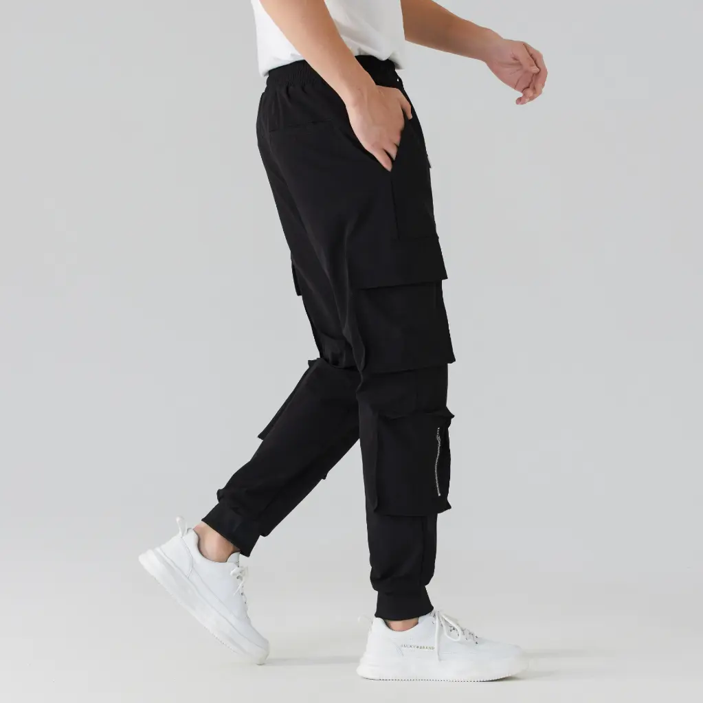 PANTALON CARGO Noir