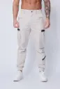Pantalon cargo tendance Beige