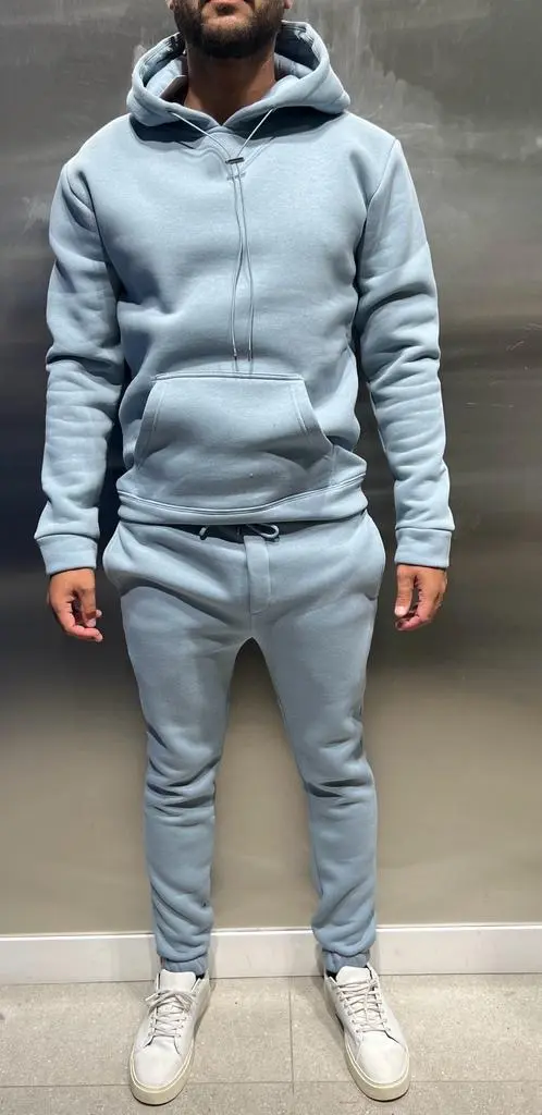 JOGGING UNI BLEU CIEL