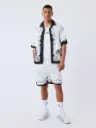Short fluide western Blanc - W