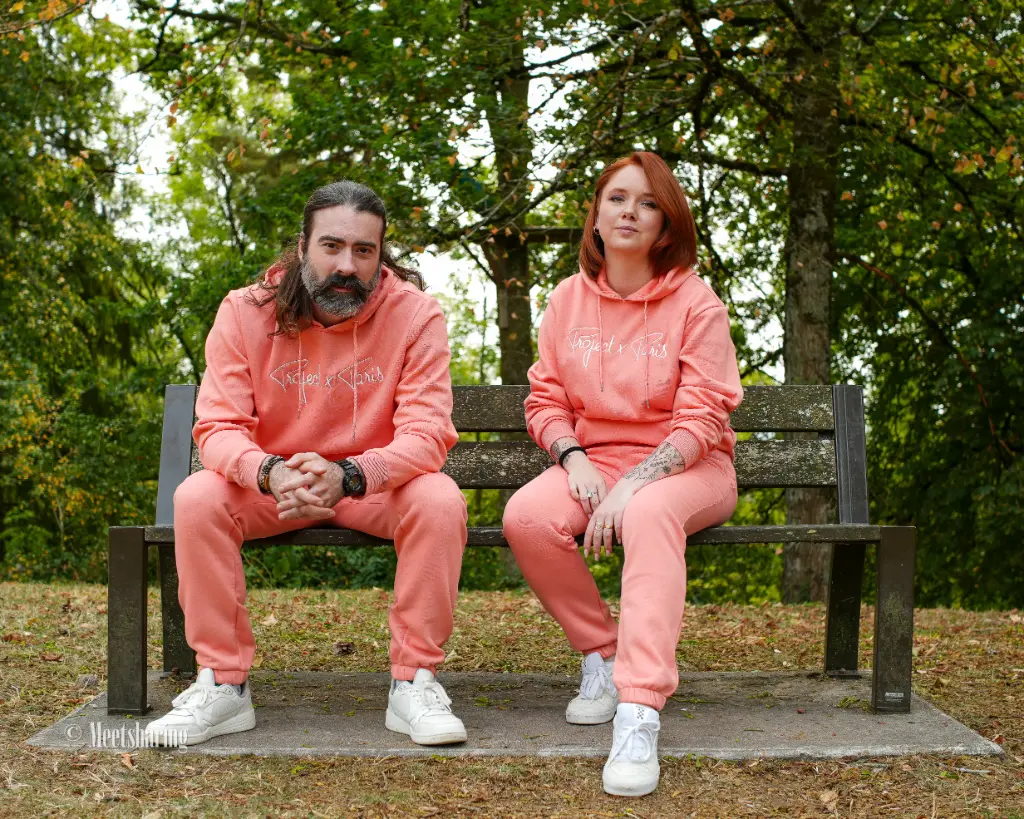 Sweat à Capuche Essentials Corail - ACOW