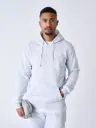 Sweat à Capuche Essentials Gris Chiné - GMOW