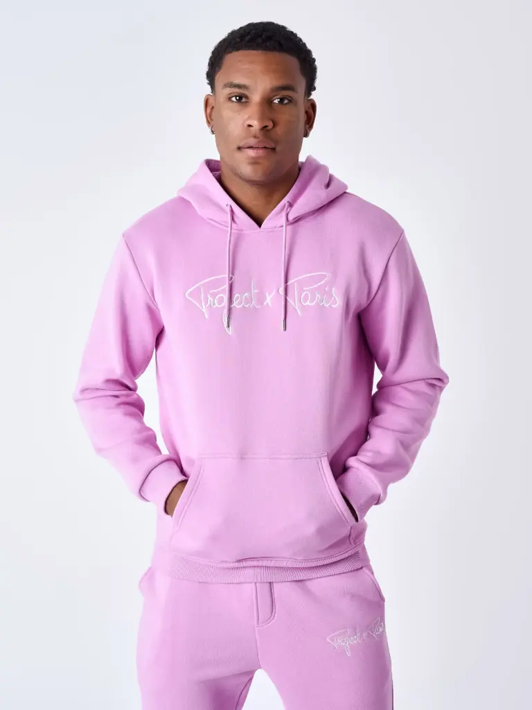 Sweat à Capuche Essentials Rose Begonia - FPOW