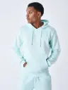 Sweat à Capuche Essentials Turquoise - MIOW