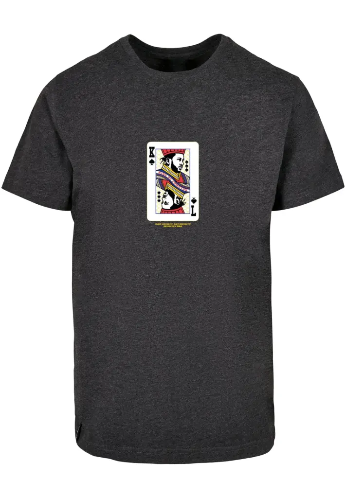 Kendrick Lamar Card T-Shirt Charcoal