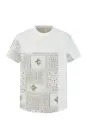 T-Shirt Bandana Blanc