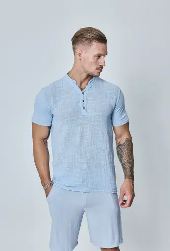 T-shirt uni effet Lin