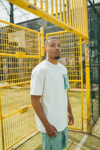 T-shirt oversize avec poche