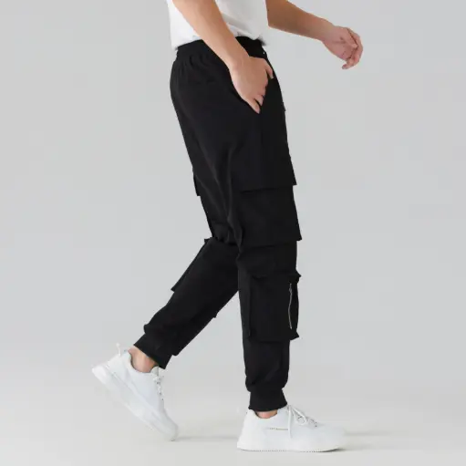PANTALON CARGO Noir