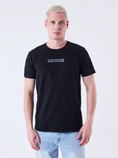 Tee shirt patch Kalash x PXP Noir