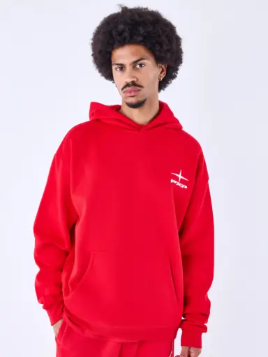 Sweat à Capuche Polaris Rouge - RD