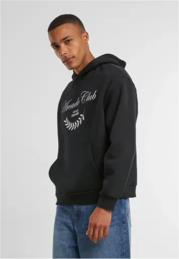 Arcade Club Fluffy Hoody Noir