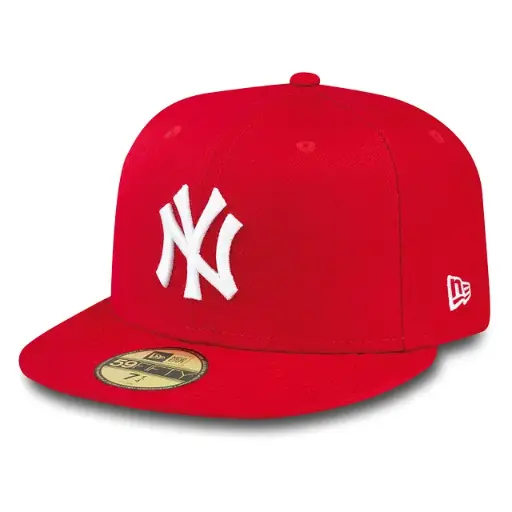 [10011573] Casquette 59FIFTY Fitted New York Yankees Essential Rouge