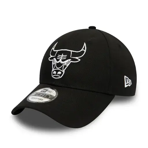 [12292586] 9FORTY Casquette Chicago Bulls Essential Outline noir 