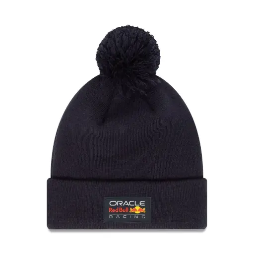 [60357192] Bonnet à Pompon Oracle Red Bull Racing Essential Bleu Marine