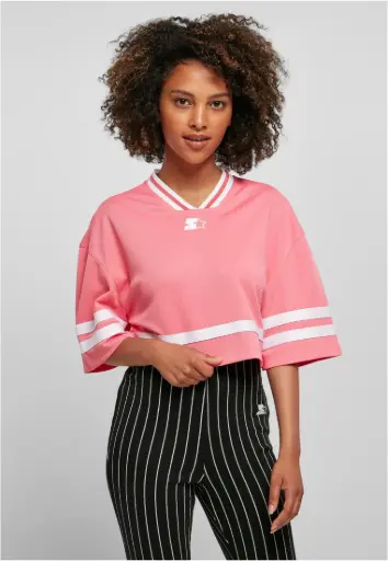 Starter Cropped Mesh Jersey