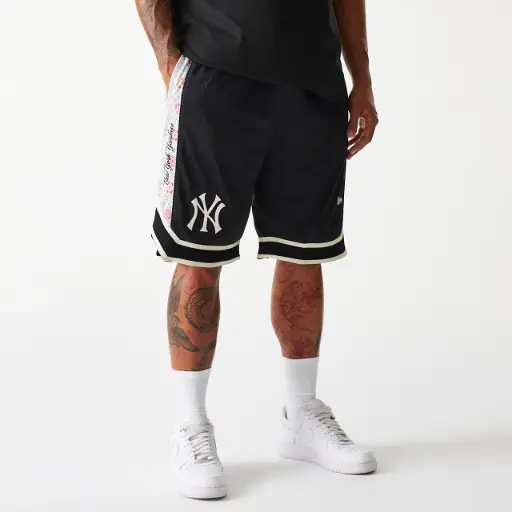 Short en Mesh New York Yankees MLB Infill Noir
