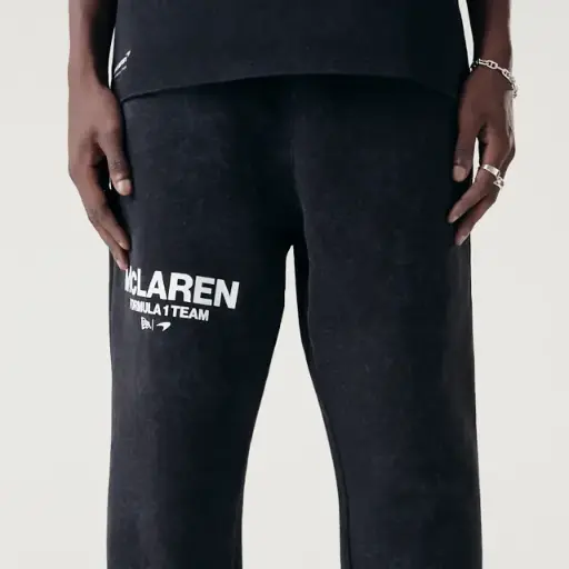 Pantalon de Jogging Droit McLaren Racing Washed Pack Noir