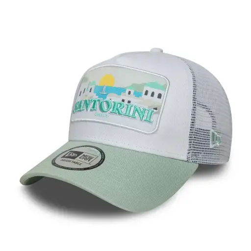 [60667456] 9FORTY A-Frame Trucker New Era Summer Santorini