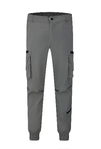 Pantalon cargo tendance Gris
