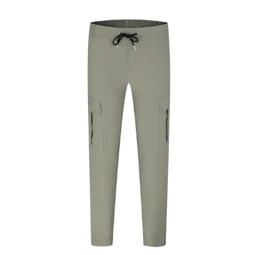 Pantalon cargo à poches Gris