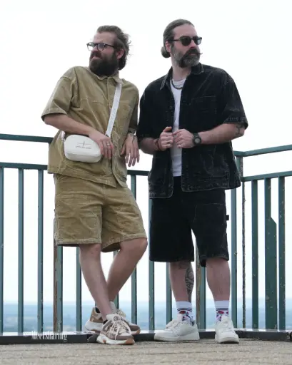 Chemise Velours côtelé Beige - BG