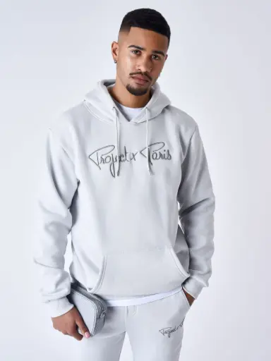 Sweat à Capuche Essentials Gris - LSGY2