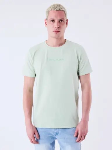 Tee shirt patch Kalash x PXP Vert d'Eau