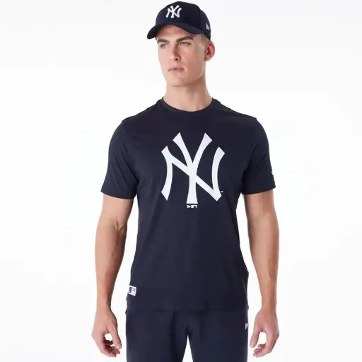 T-shirt Regular New York Yankees MLB Bordeaux