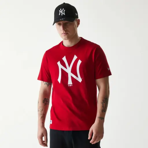 T-shirt Regular New York Yankees MLB Rouge