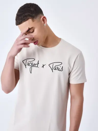 T-shirt basic broderie Essentials IVBK